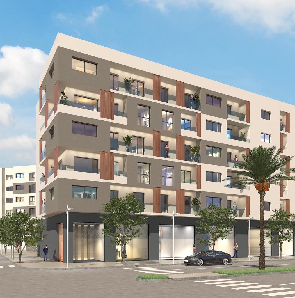 TE KOOP: RUIM APPARTEMENT 115m2 TANGER (TRIK RABAT), Immo, Buitenland, 115 m², 3 kamers, Verkoop zonder makelaar, Stad