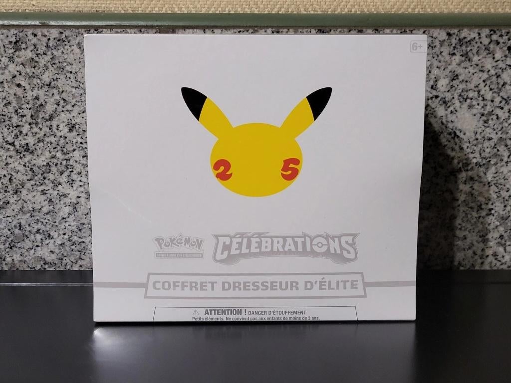 pack pokemon 25 ans dresseur elite, Enlèvement, Neuf, Booster box