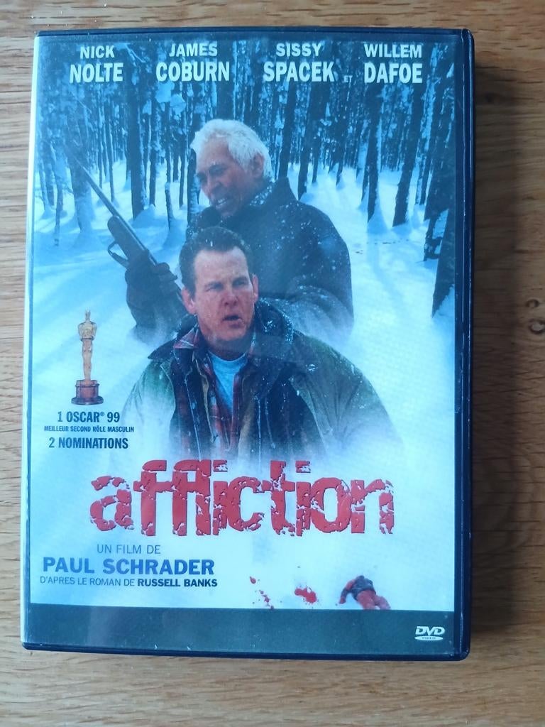 Affliction (Nick Nolte-James Coburn) Dvd, Enlèvement ou Envoi