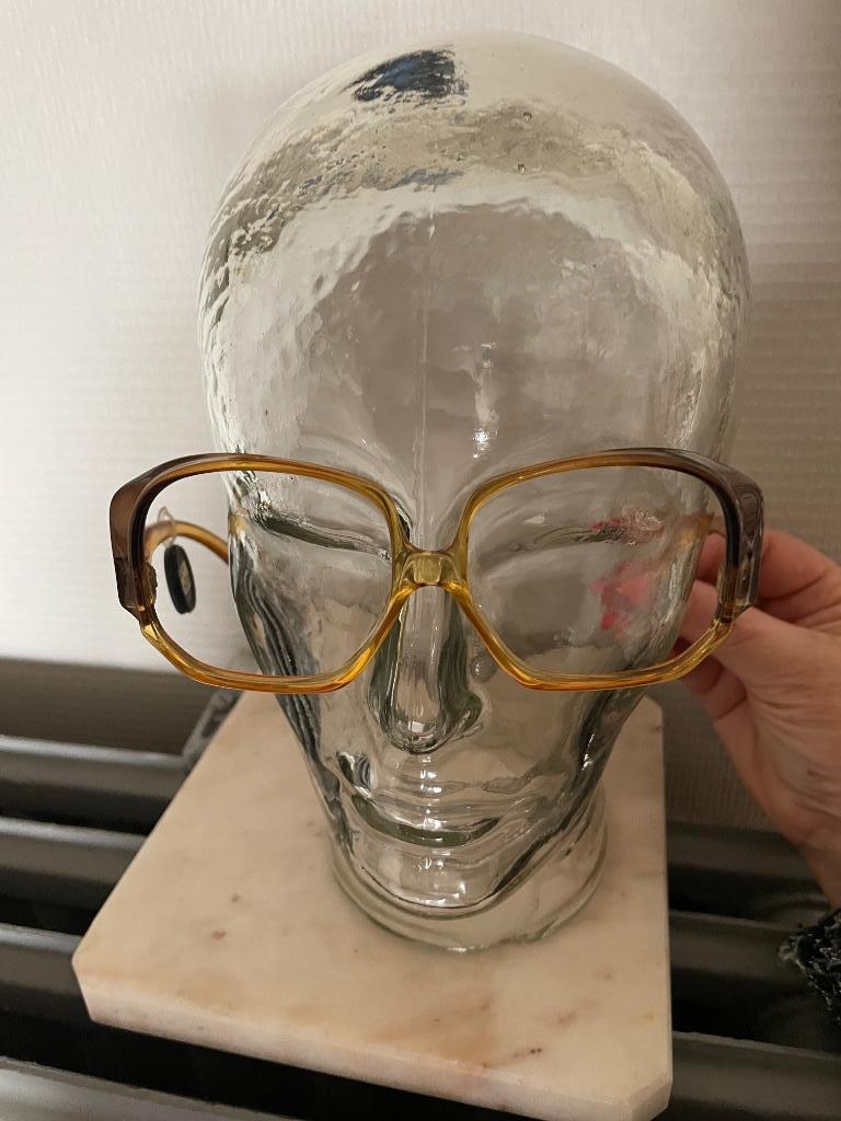 Monture de lunettes vintage christian Dior neuves, Neuf, Brun, Enlèvement, Lunettes