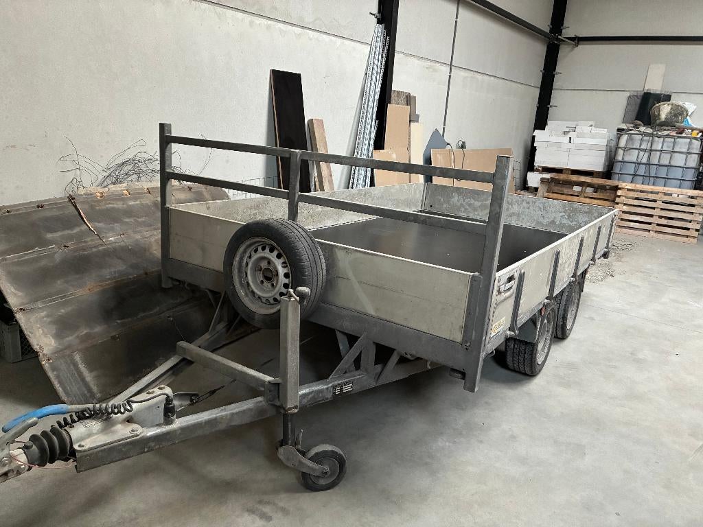 Aanhangwagen Helpo dubbelasser, Enlèvement