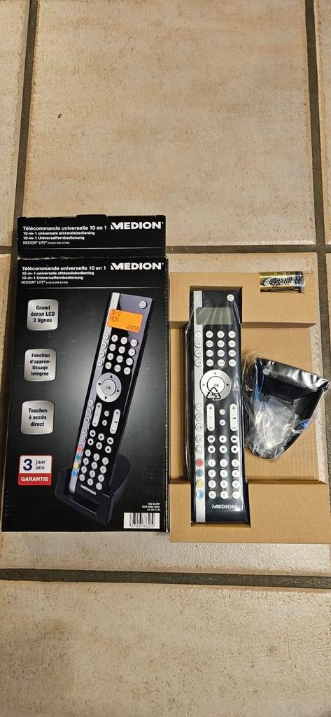 Télécommande 10 en 1 Medion, TV, Hi-fi & Vidéo, Enlèvement