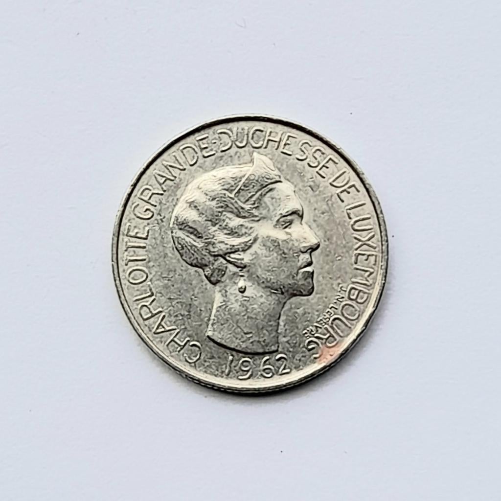 5 francs luxembourgeois 1962 (784), Enlèvement ou Envoi, Autres pays, Monnaie en vrac