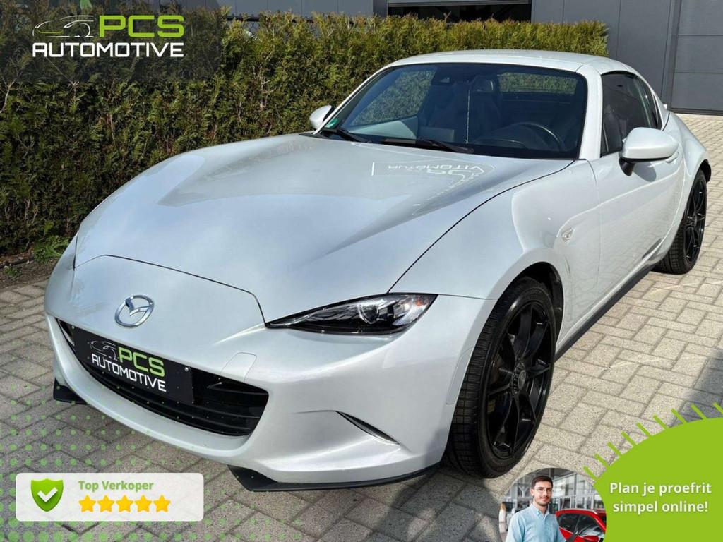 Mazda MX-5 1.5 Benzine / Hardtop / 100.000 km / 12m Waarborg, Auto's, Gebruikt, 4 cilinders, Cabriolet, Wit