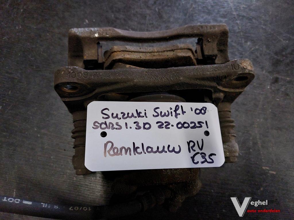 Suzuki Swift 5drs 1.3D Remklauw LV+RV '08, Gebruikt, -, -, Ophalen of Verzenden