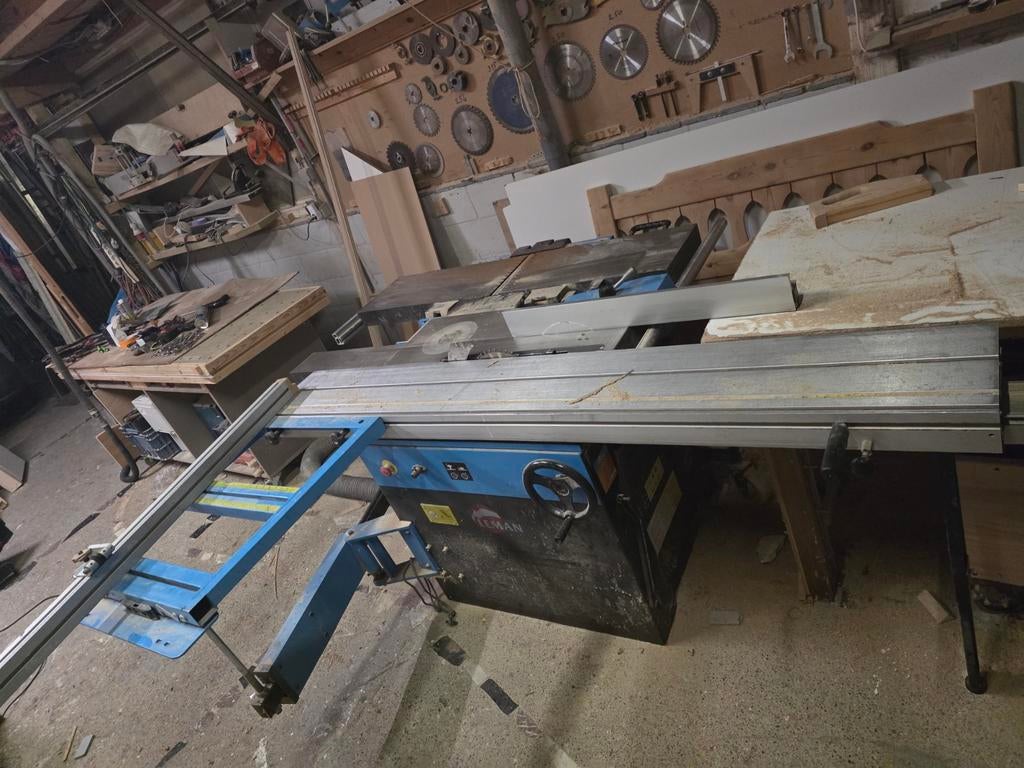 Combiné a bois 5 en 1 leman avec entraineur aspiration, Articles professionnels, Machines & Construction | Travail du bois, Enlèvement