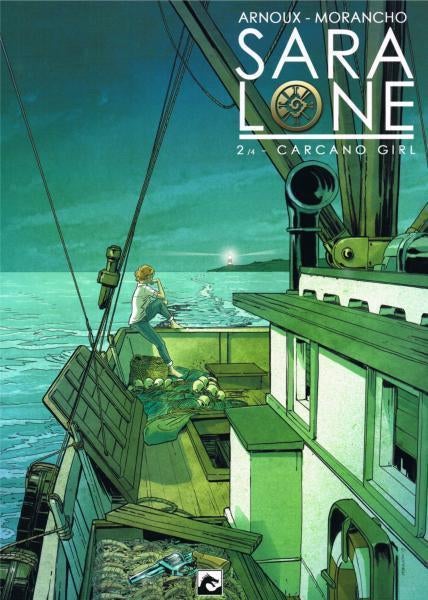 Strip van " Sara Lone " ,, nr.2, Eén stripboek, Ophalen of Verzenden, Zo goed als nieuw