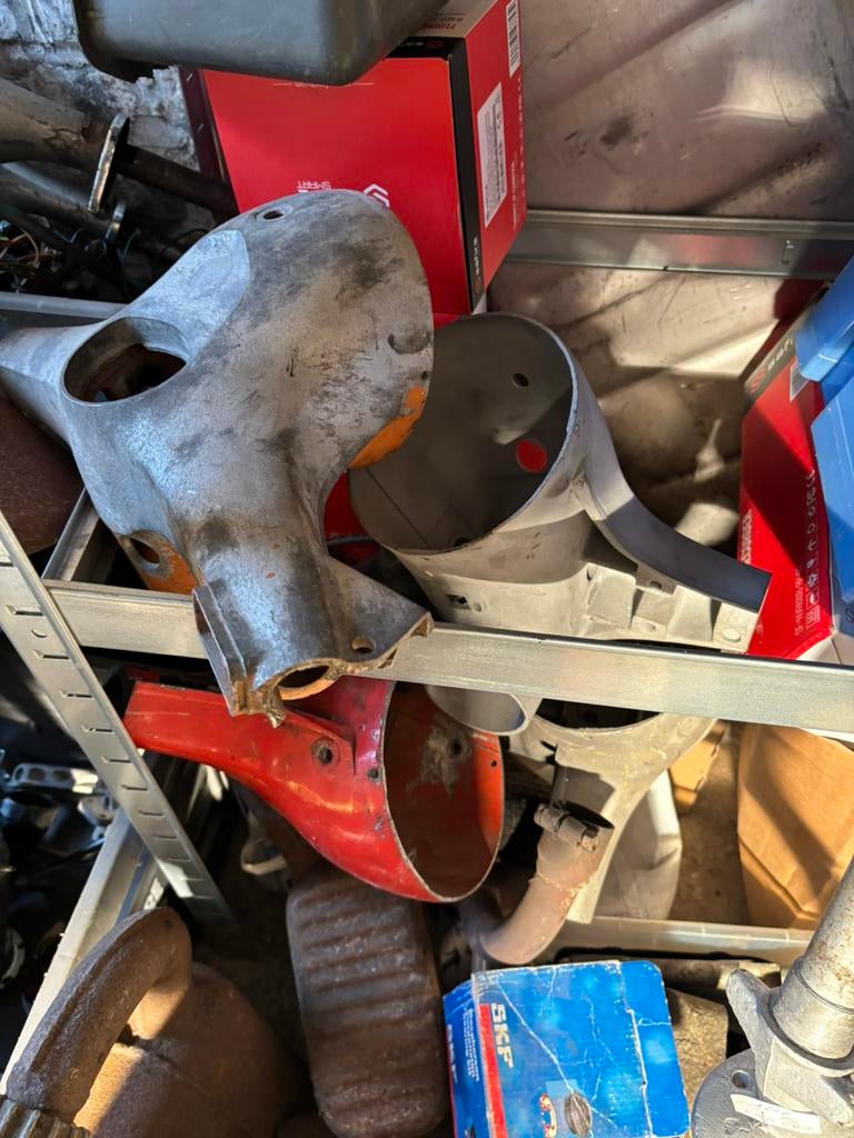 Vespa onderdelen, Ophalen