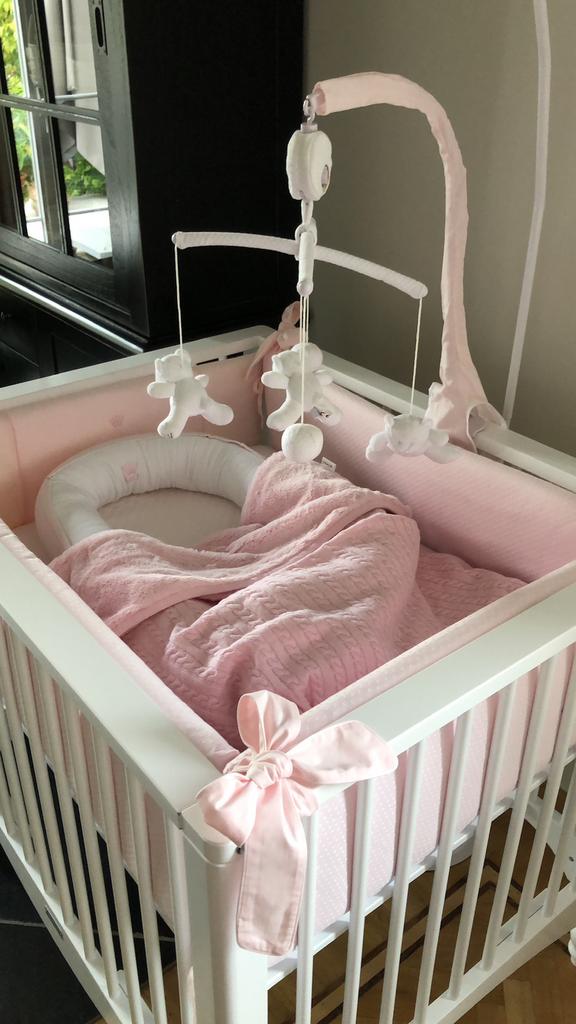 Babypark met vele accessoires first pretty pink, Kinderen en Baby's, Ophalen, Zo goed als nieuw