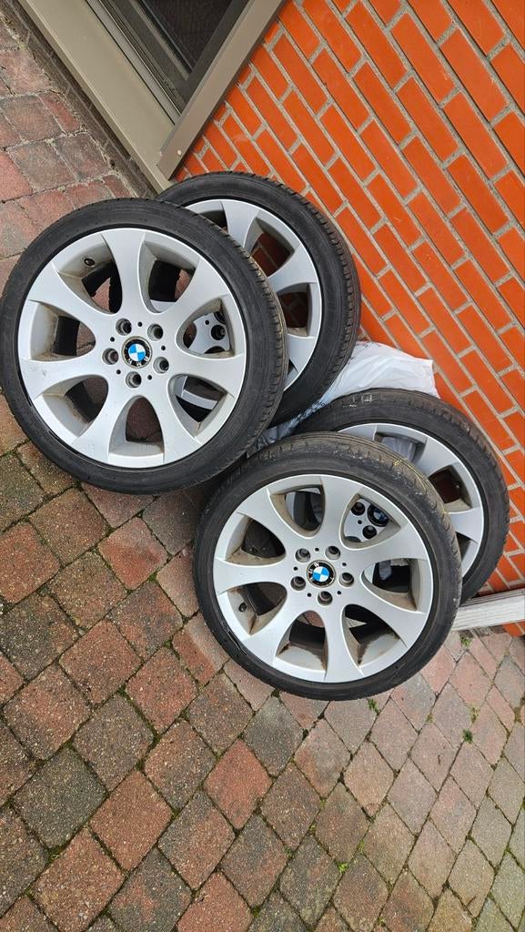 BMW E90/91/92/93 styling 162 18"  OEM breedset, Ophalen, 18 inch, Gebruikt, Banden en Velgen