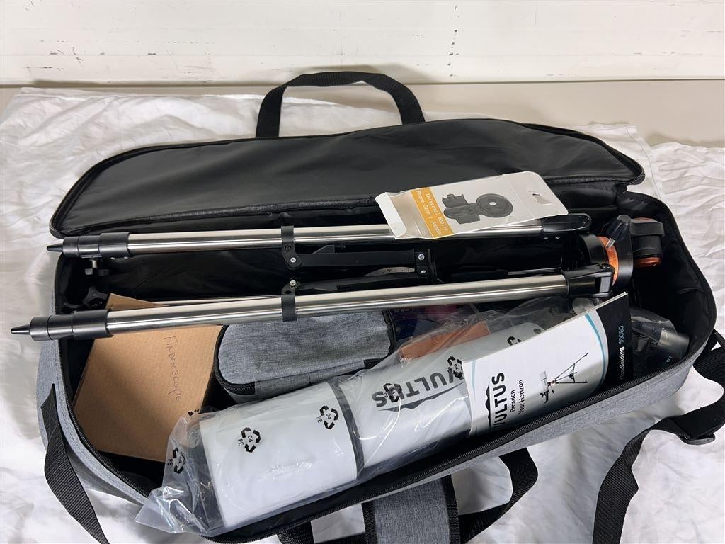 A7313. Vultus telescoop, incl. toebehoren, Audio, Tv en Foto, Optische apparatuur | Telescopen, Ophalen of Verzenden, Gebruikt