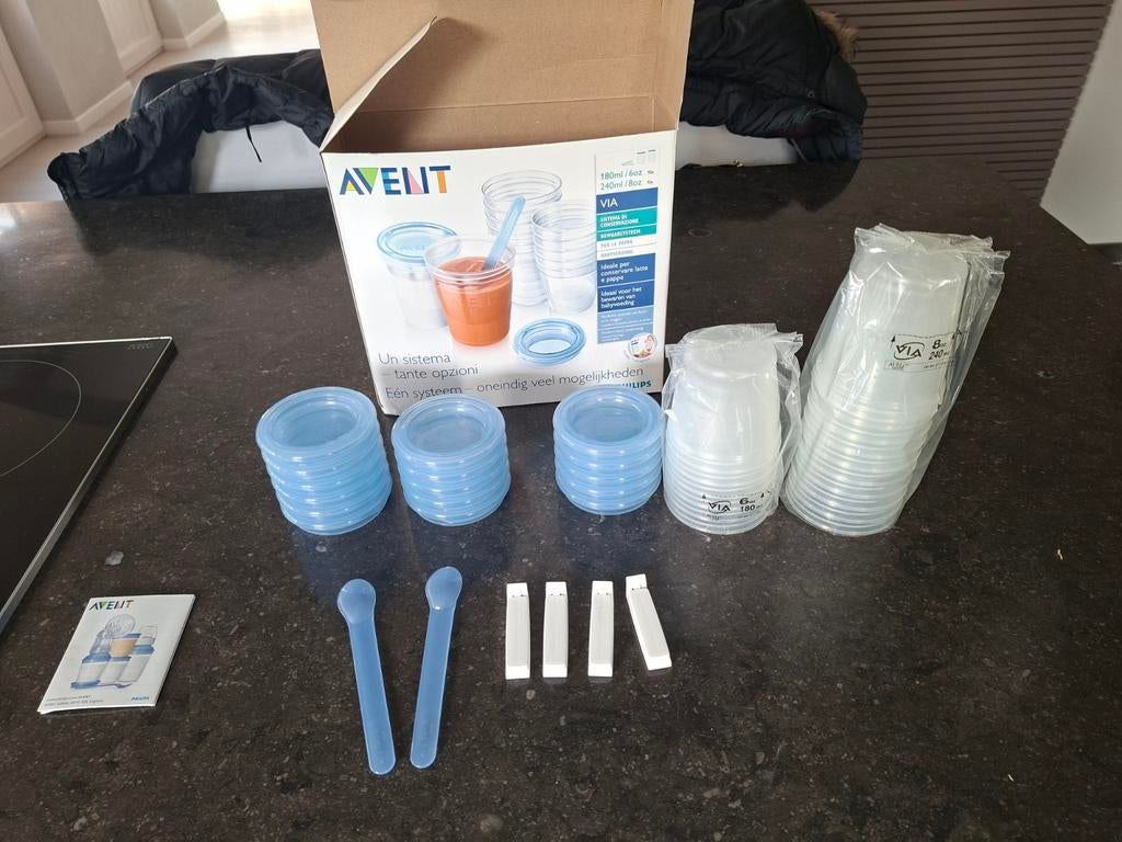 Avent - potjes voor babyvoeding - NIEUW / ONGEBRUIKT, Ophalen of Verzenden, Nieuw, Overige typen