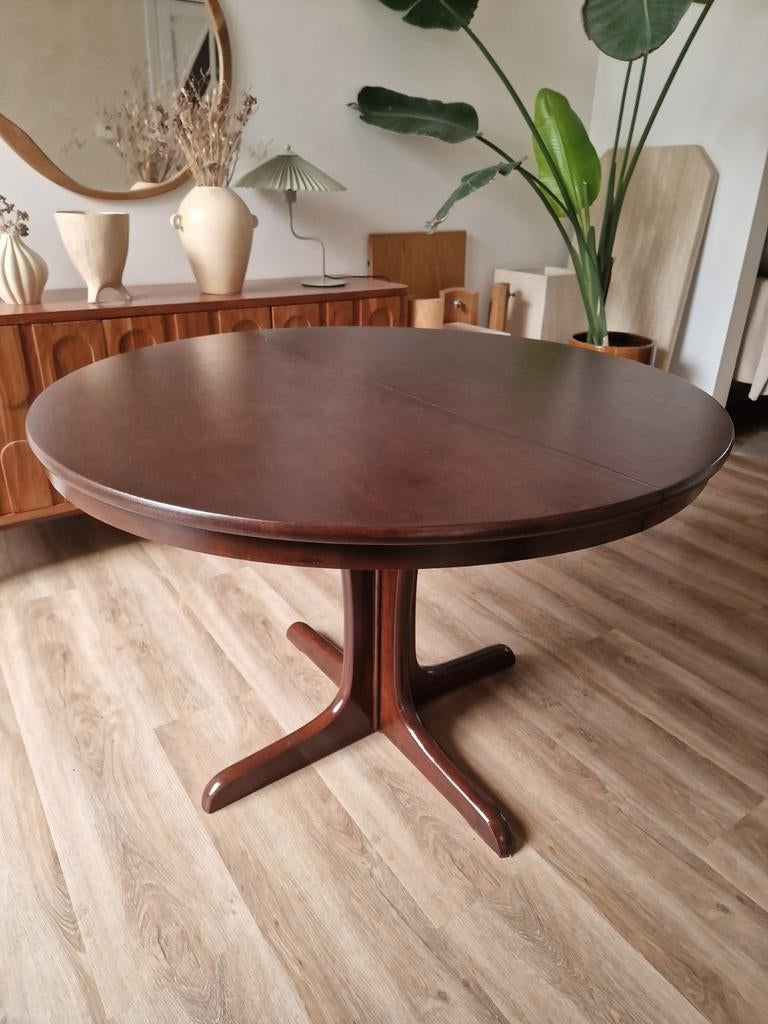 Vintage Deense design eettafel, Huis en Inrichting, Tafels | Eettafels, Ophalen