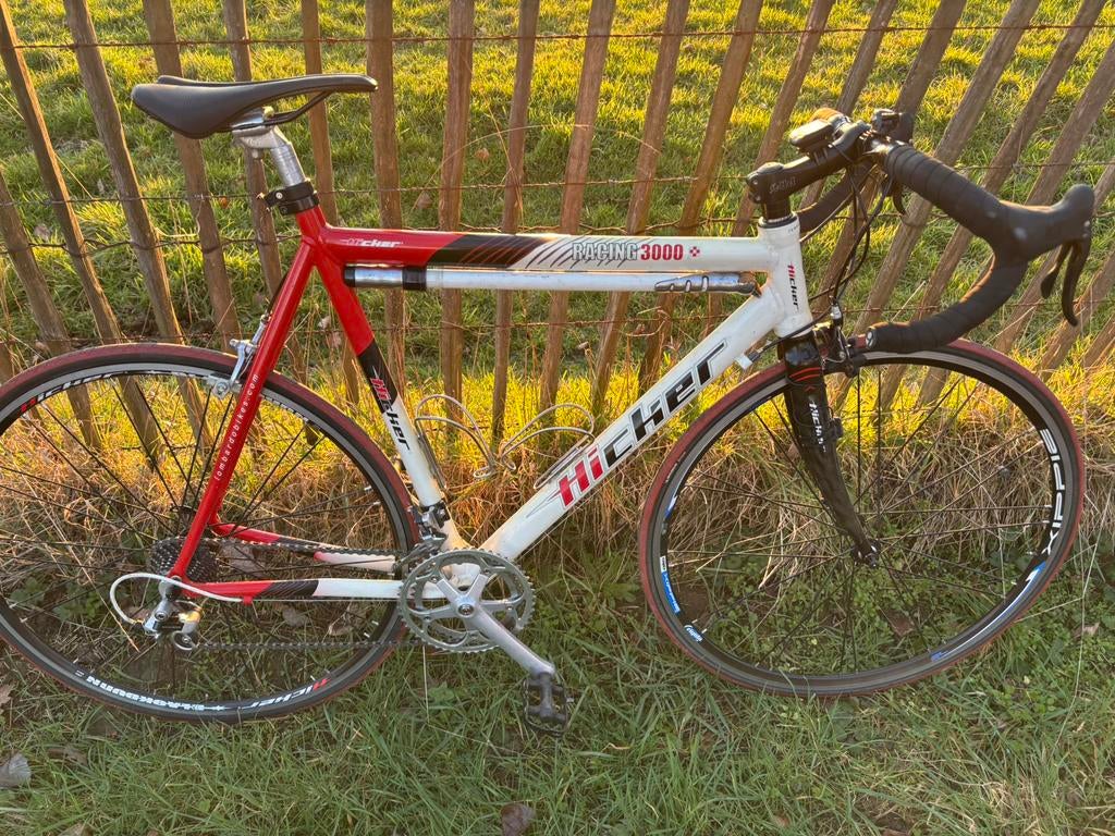 Hicker Racing 3000 maat 61 in uitstekende staat, Fietsen en Brommers, Fietsen | Racefietsen, Ophalen, Zo goed als nieuw