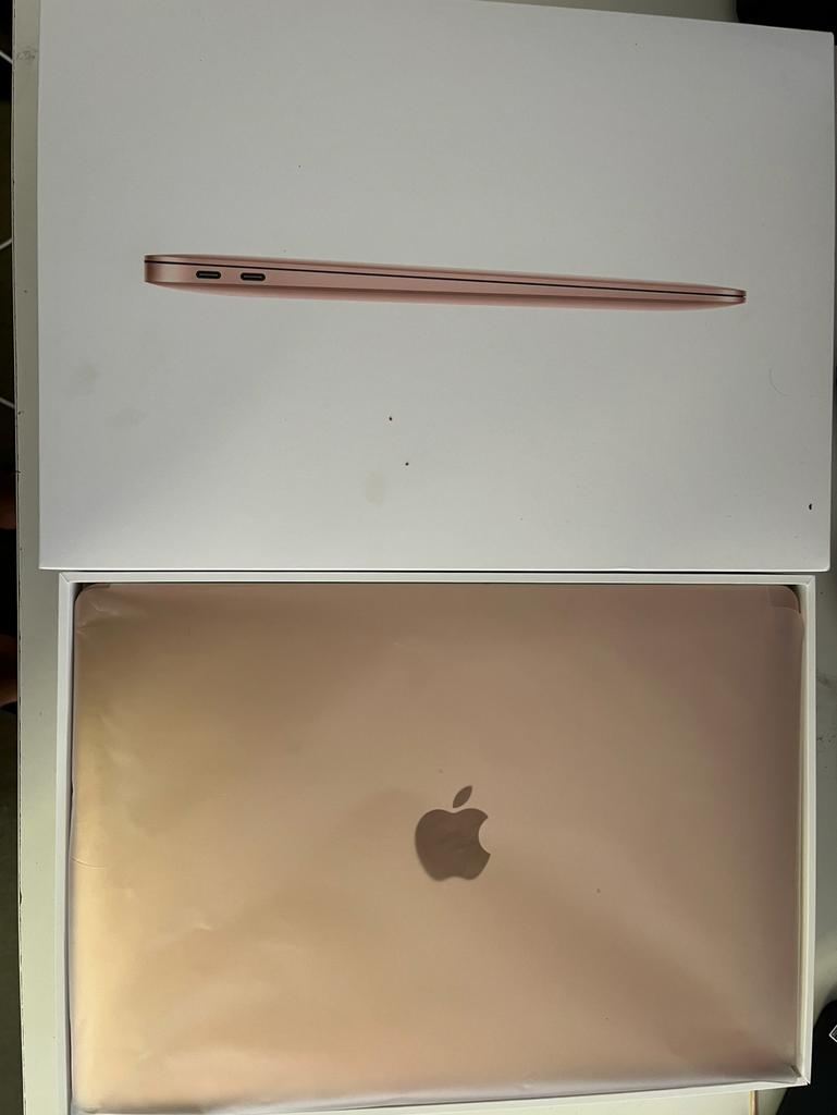MacBook Air 13-inch goud AZERTY, Informatique & Logiciels, Apple Macbooks, 256 GB, Enlèvement ou Envoi, Comme neuf, 4 Ghz ou plus