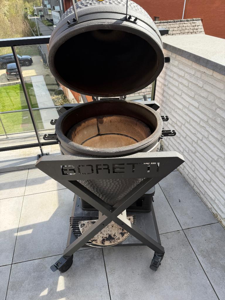 Boretti Ceramica maat L, Jardin & Terrasse, Accessoires pour le barbecue, Comme neuf, Enlèvement