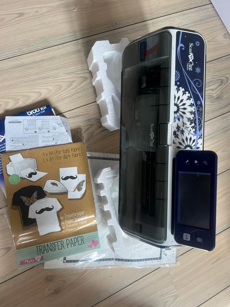 Brother Scan n’cut CM900, Computers en Software, Printers, Ophalen, Zo goed als nieuw