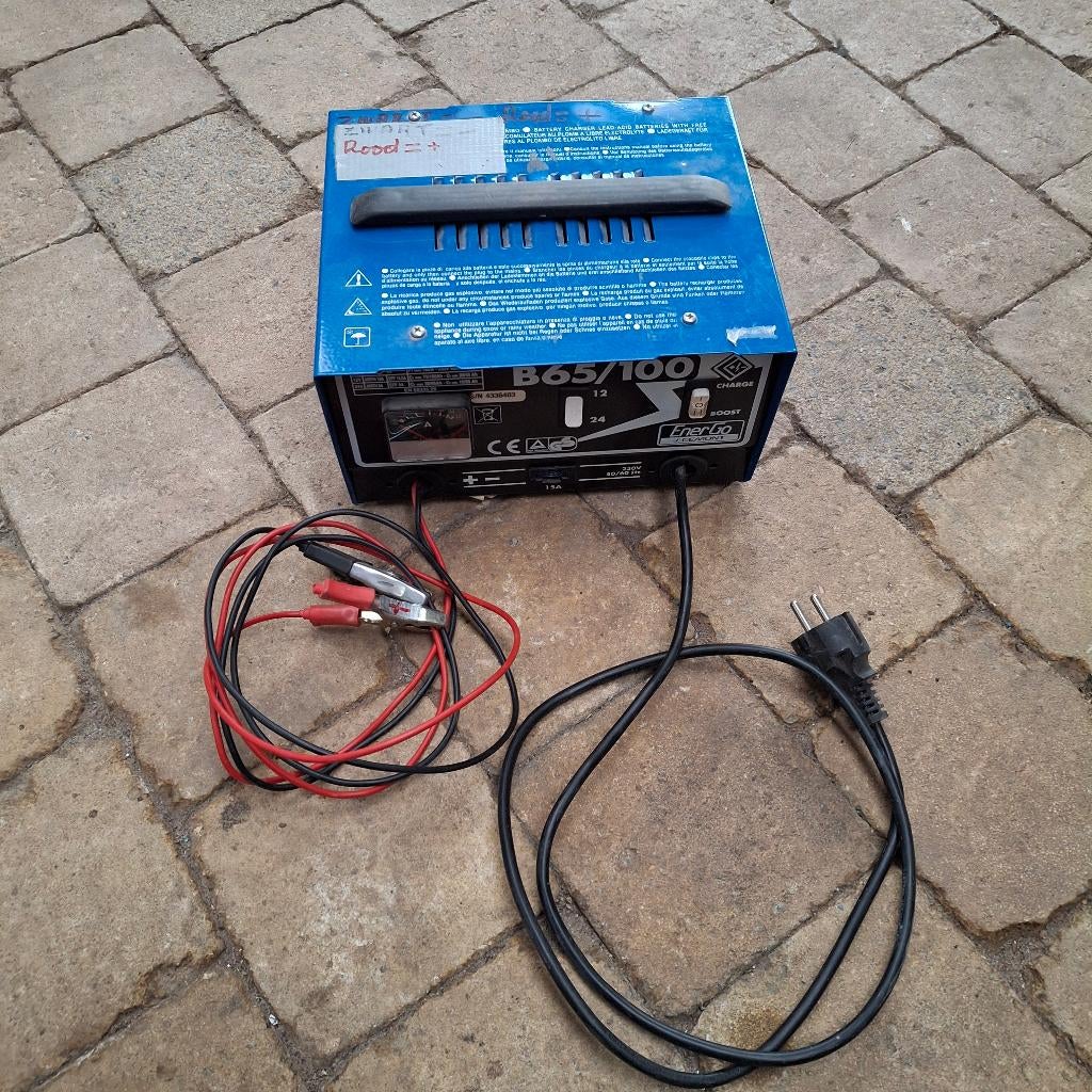 batterijlader-acculader met boostfunctie, Ophalen of Verzenden, Nieuw