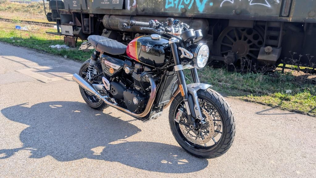 Speed Twin 1200 - Garantie - Immatriculation 03/2025, Motos, Particulier, 1200 cm³