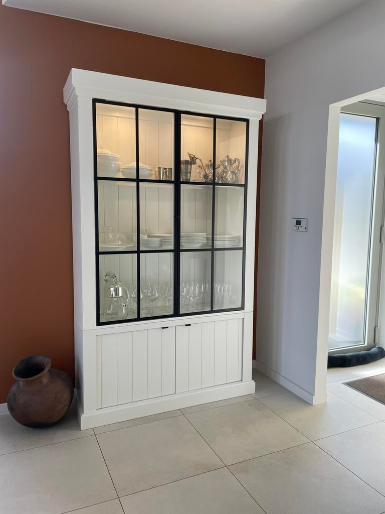 Vitrinekast, Huis en Inrichting, Ophalen, Zo goed als nieuw