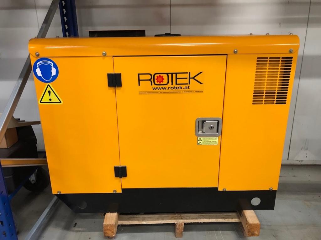 Stroomgroep Diesel 12KVA, Doe-het-zelf en Bouw, Aggregaten, Ophalen, Dieselolie, Geluidgedempt, Nieuw