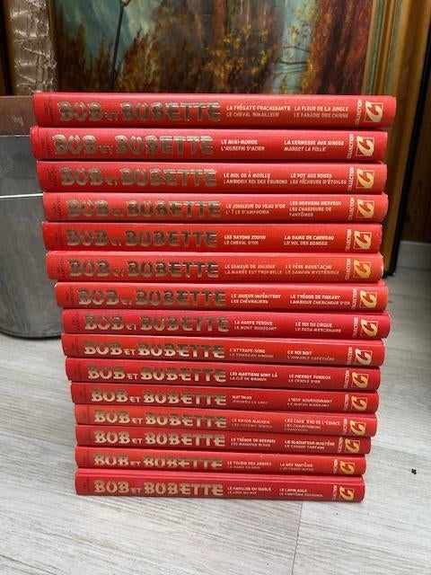 Lot 14 albums Bob et Bobette, Livres, Plusieurs BD, Willy Vandersteen, Enlèvement, Utilisé