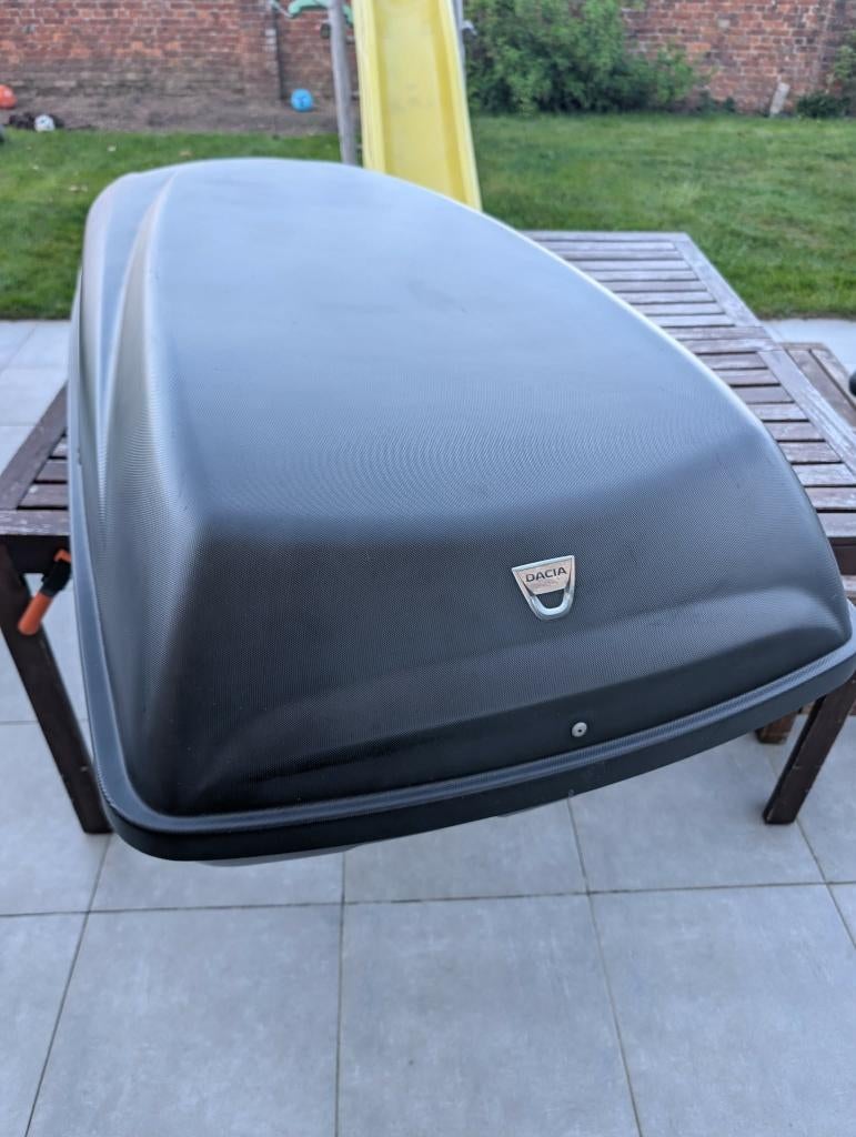 coffre de toit + barre de toit - Dacia/Renault, Enlèvement, Comme neuf