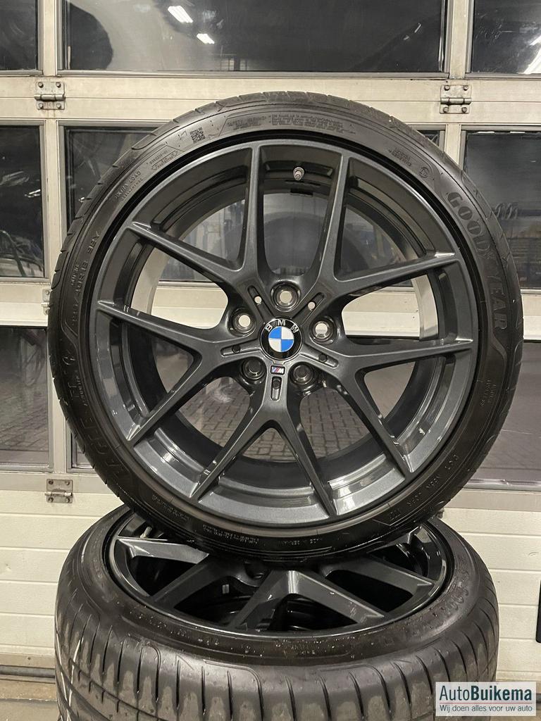 Wielset BMW 1-serie F40 Styling 554 M Goodyear Graphite Grey, Auto-onderdelen, Banden en Velgen, Gebruikt, Velg(en), -, -