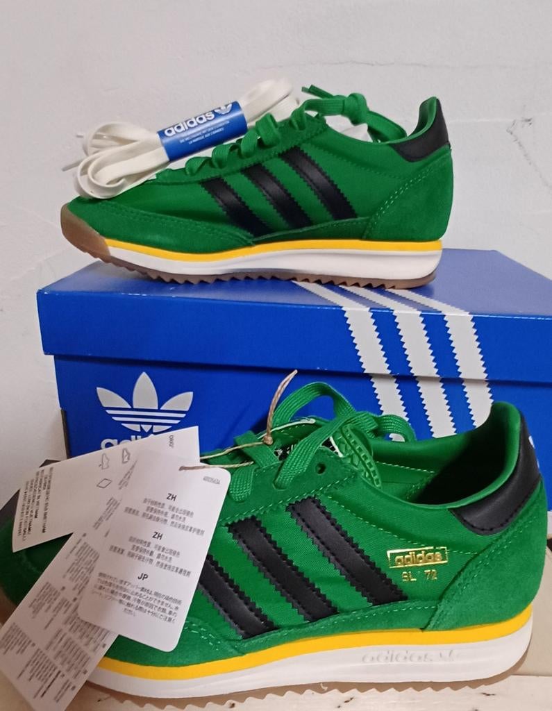 Adidas Originals SL 72 RS Vertes 35.5, Vêtements | Hommes, Chaussures, Noir, Enlèvement ou Envoi