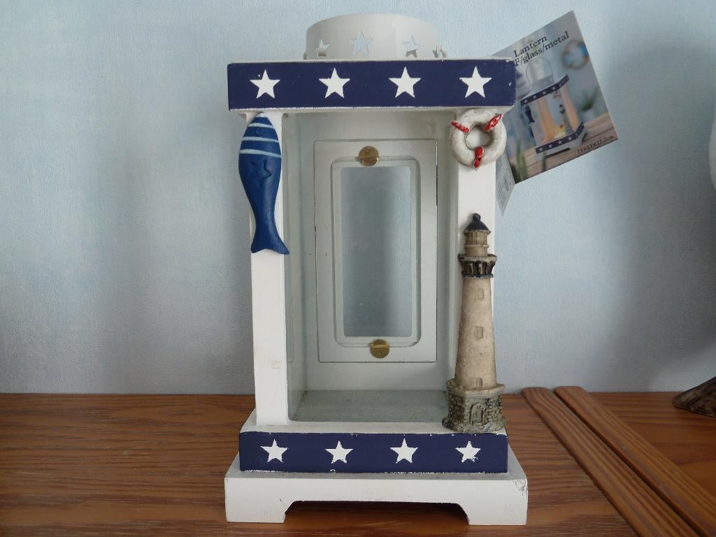 Nouvelle lanterne décorative pour bougie chauffe-plat, Enlèvement ou Envoi, Chandelier, Neuf, Moins de 25 cm