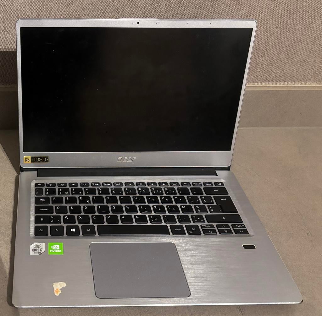 Acer schoollaptop i7, Gebruikt, Met videokaart, 8 GB, 14 inch