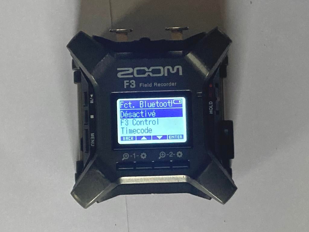 Zoom F3 32-bits recorder, Ophalen