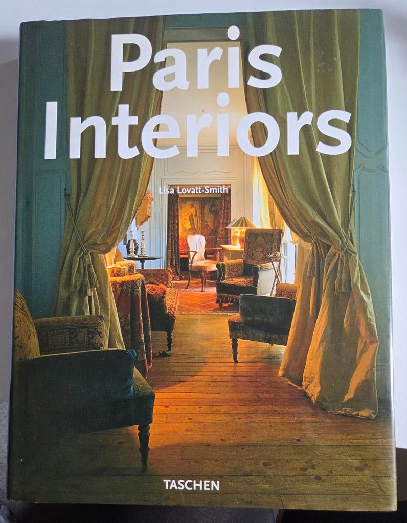 Paris Interiors Lisa Lovatt-Smith, déco grand format Taschen, Envoi