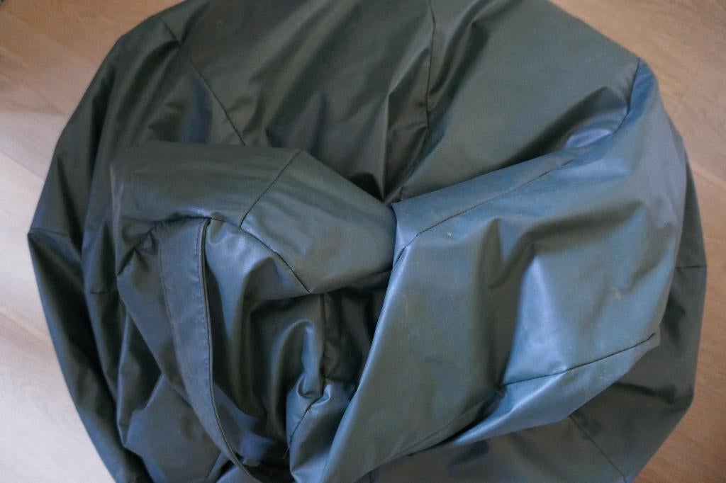 zitzak groen goede staat, Ophalen, Gebruikt, Groen, Zitzak