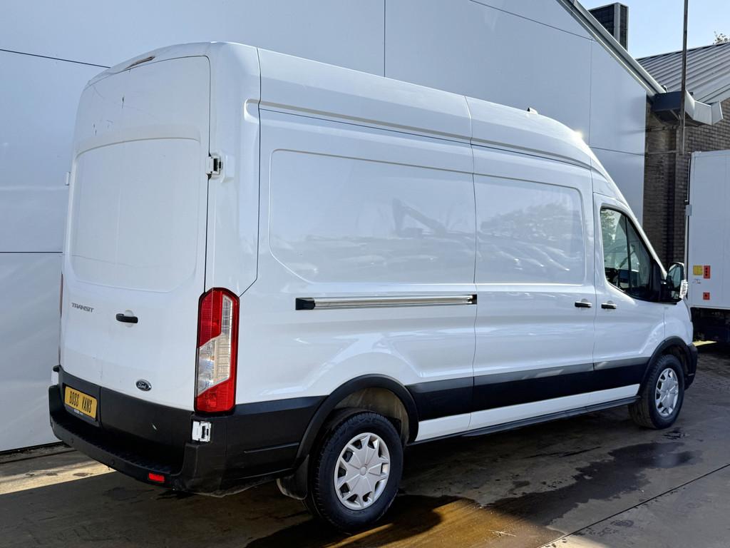 Ford Transit 350 2.0 TDCI 170PK L3H3 Airco Cruise Control Pa, Stof, 4 cilinders, Wit, Bedrijf