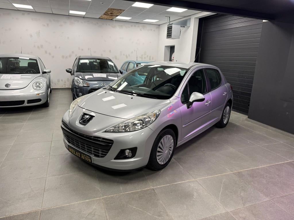 PEUGEOT 207 BENZINE 2012 NIEUW STAAT, Bluetooth, Achat, Entreprise, Noir