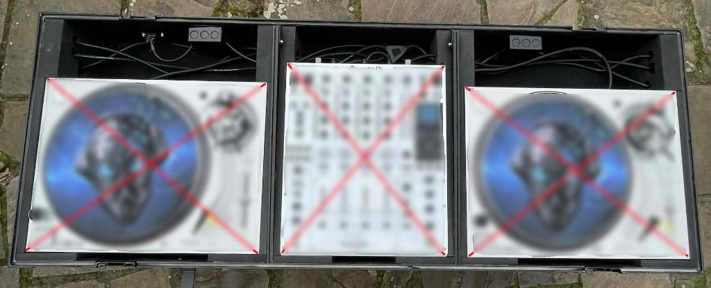 Flight Case ZOMO Technics SL 1200 MK2/7 et Djm 900 Nexus 2, Ophalen, Gebruikt, Dj-set, Overige merken