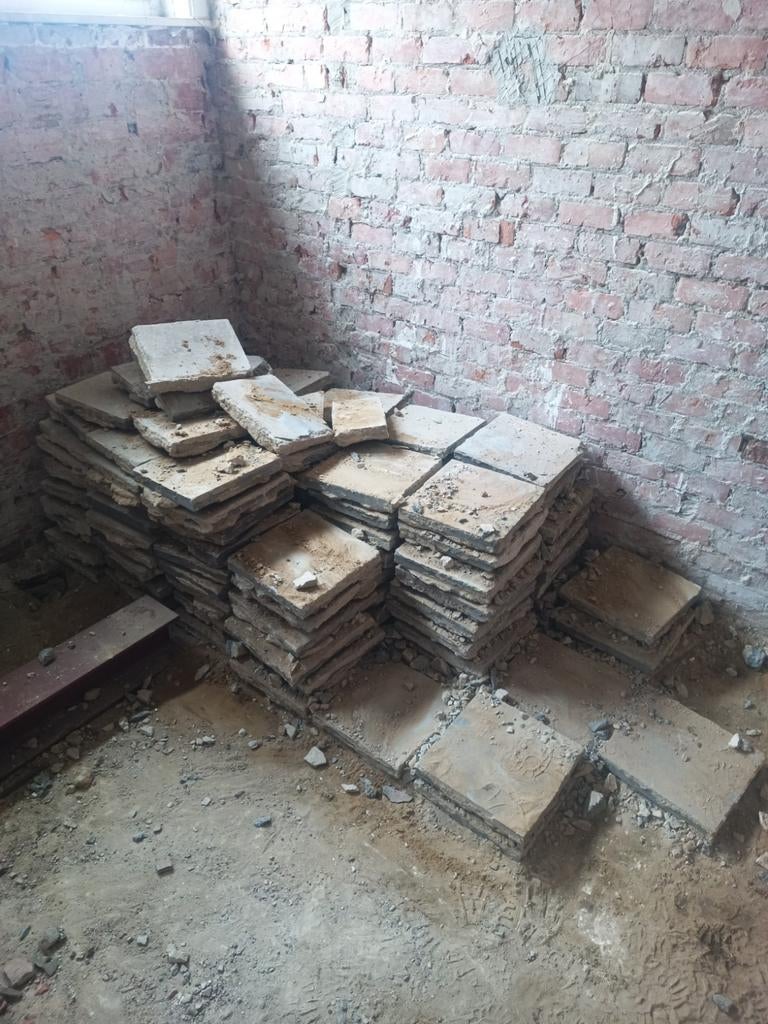 Betontegels, Doe-het-zelf en Bouw, Ophalen