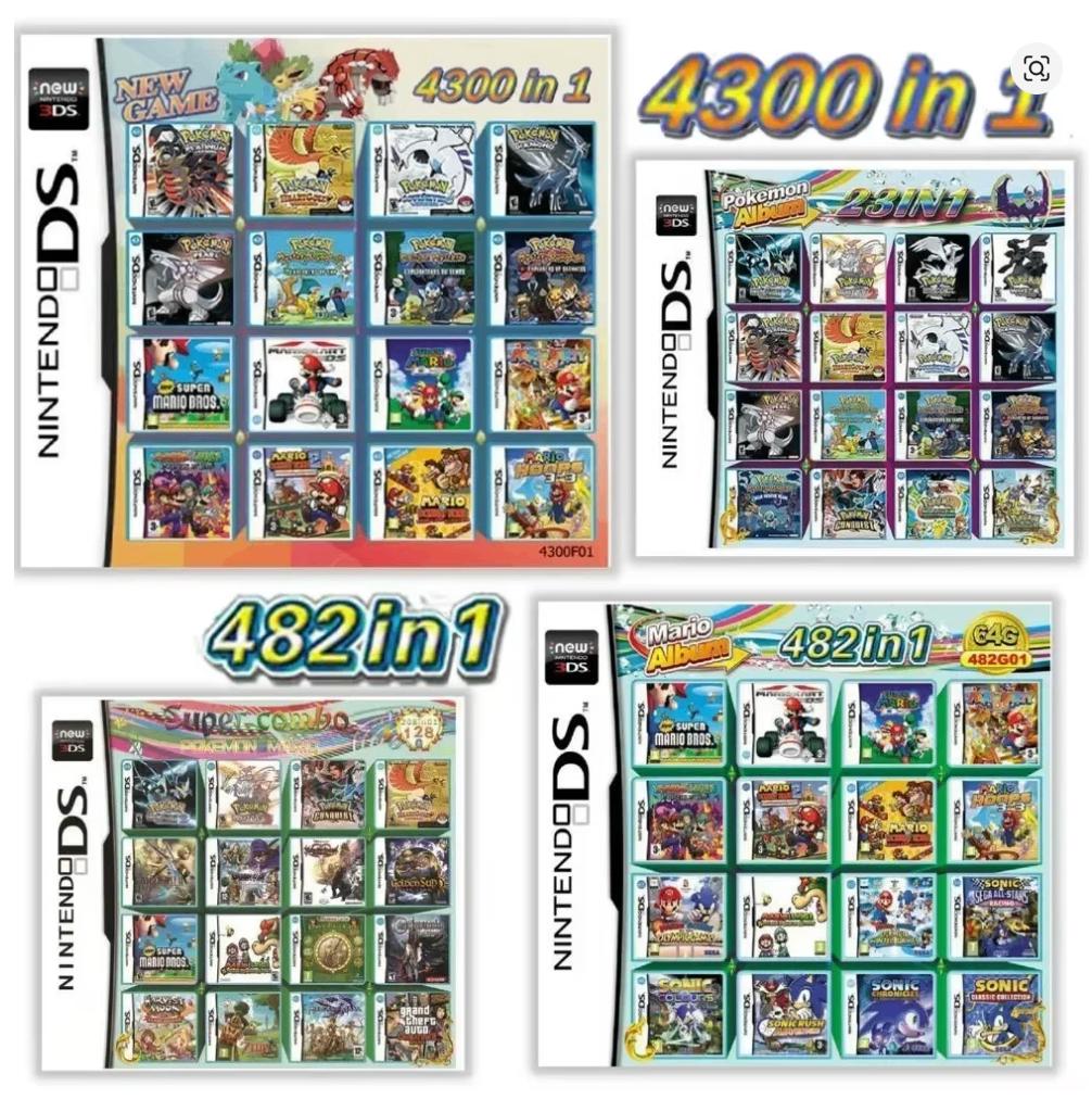 DS/NDS/3DS/NDSL -  Handheld gamecollectie alles-in-één, Games en Spelcomputers, 3 spelers of meer, Verzenden, Nieuw, Avontuur en Actie