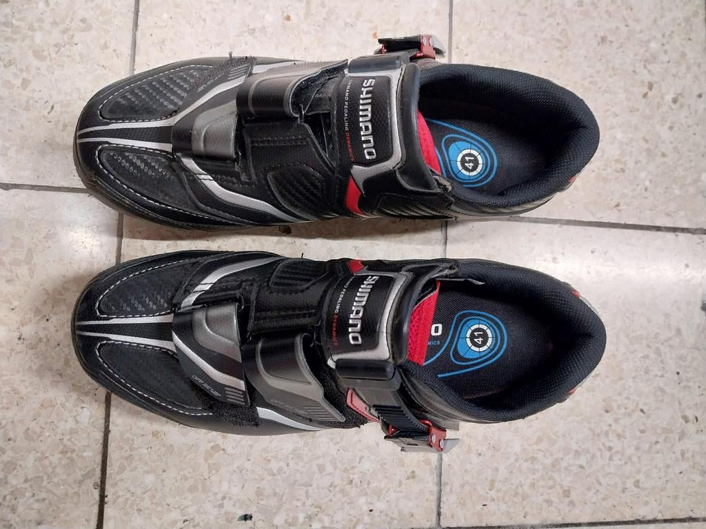 Fietsschoenen, Ophalen