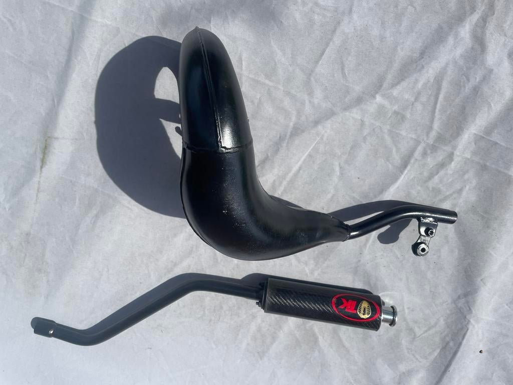 Uitlaat AM6 / Derbi + demper, Fietsen en Brommers, Ophalen, Zo goed als nieuw