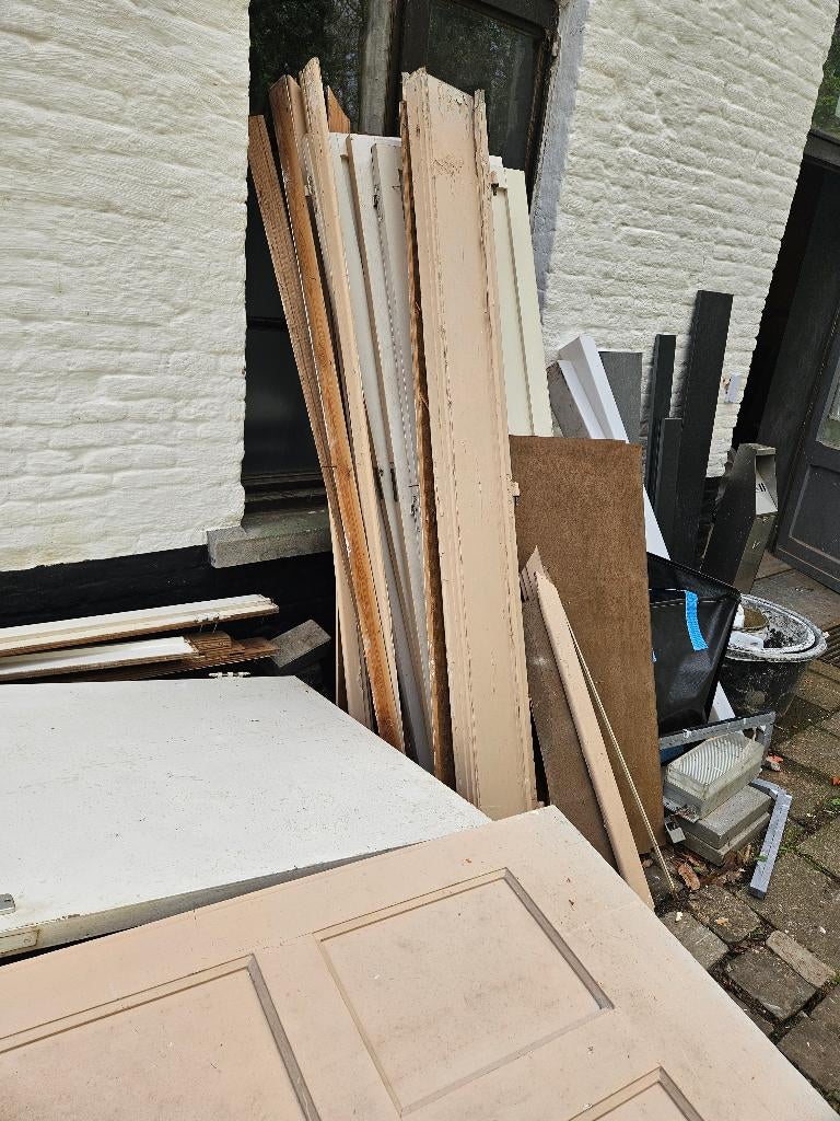 Oude Deuren, Doe-het-zelf en Bouw, Hout en Planken, Ophalen, Gebruikt