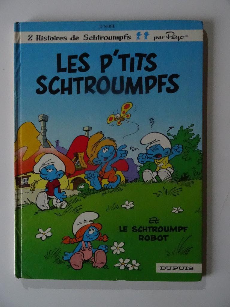 Les P'tits Schtroumphs par Peyo EO Dupuis 1988, Livres, Peyo, Enlèvement ou Envoi, Une BD, Utilisé