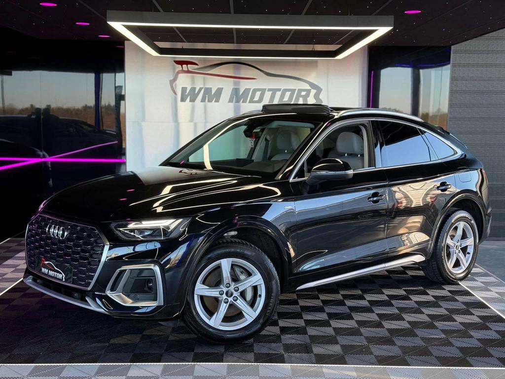 Audi Q5 Q5 Sportback PHEV 50 TFSIe Quattro S line S tronic, Auto's, Audi, Bedrijf, Te koop, Q5, ABS, Airbags, Airconditioning