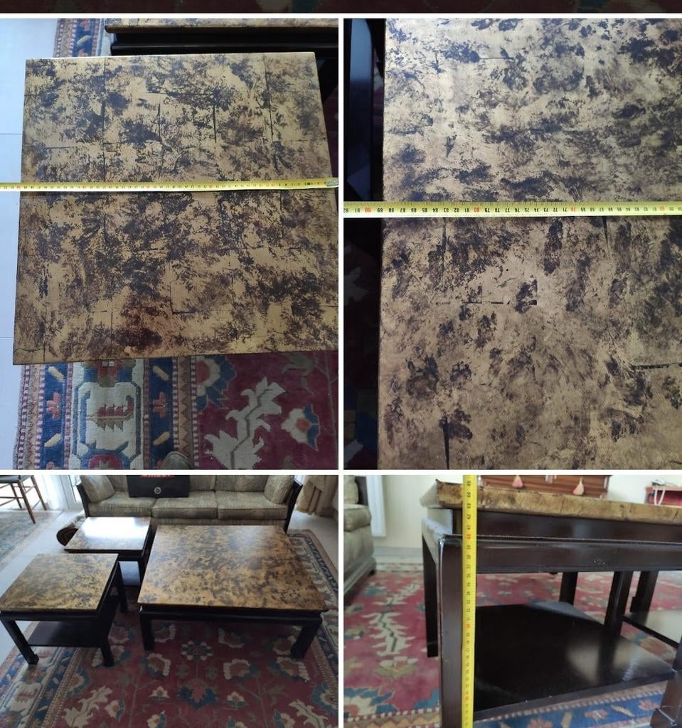 Salontafeltjes op wieltjes, Ophalen, Gebruikt, Minder dan 100 cm, Minder dan 100 cm