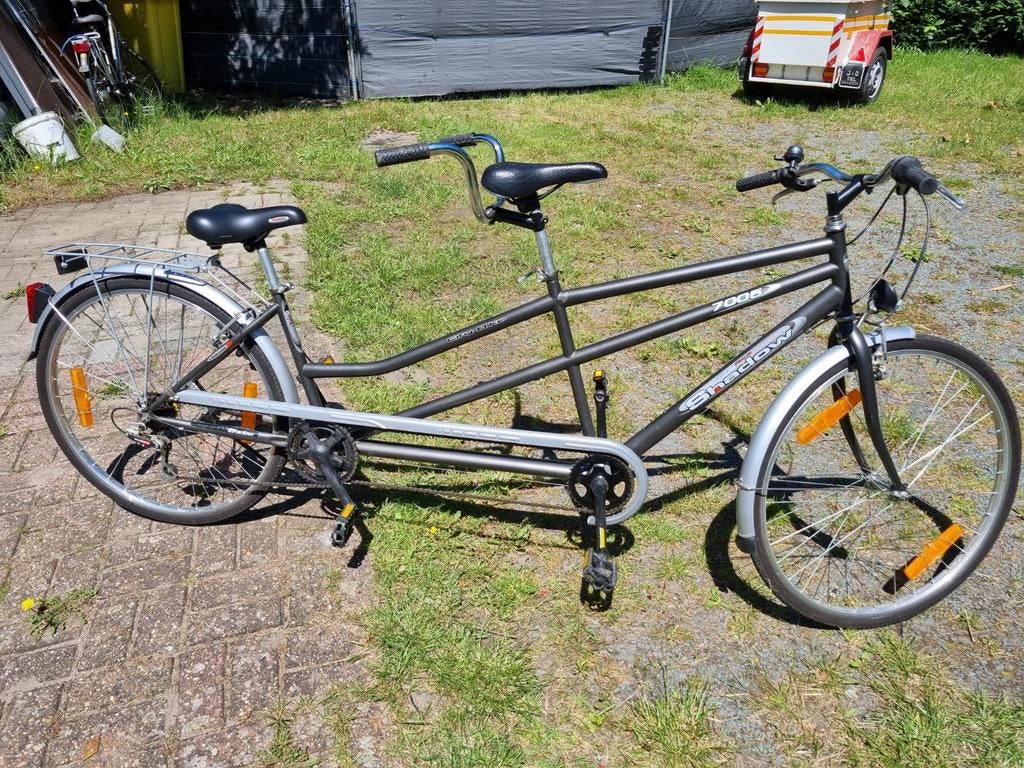 Tandem fiets zeer goed staat 6.versnellingen
28.inch aluminu, Fietsen en Brommers, Fietsen | Tandems, Ophalen of Verzenden