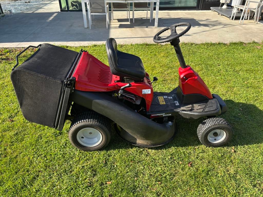 MTD minirider 60RDE, Ophalen, Gebruikt, Versnellingen, Minder dan 90 cm