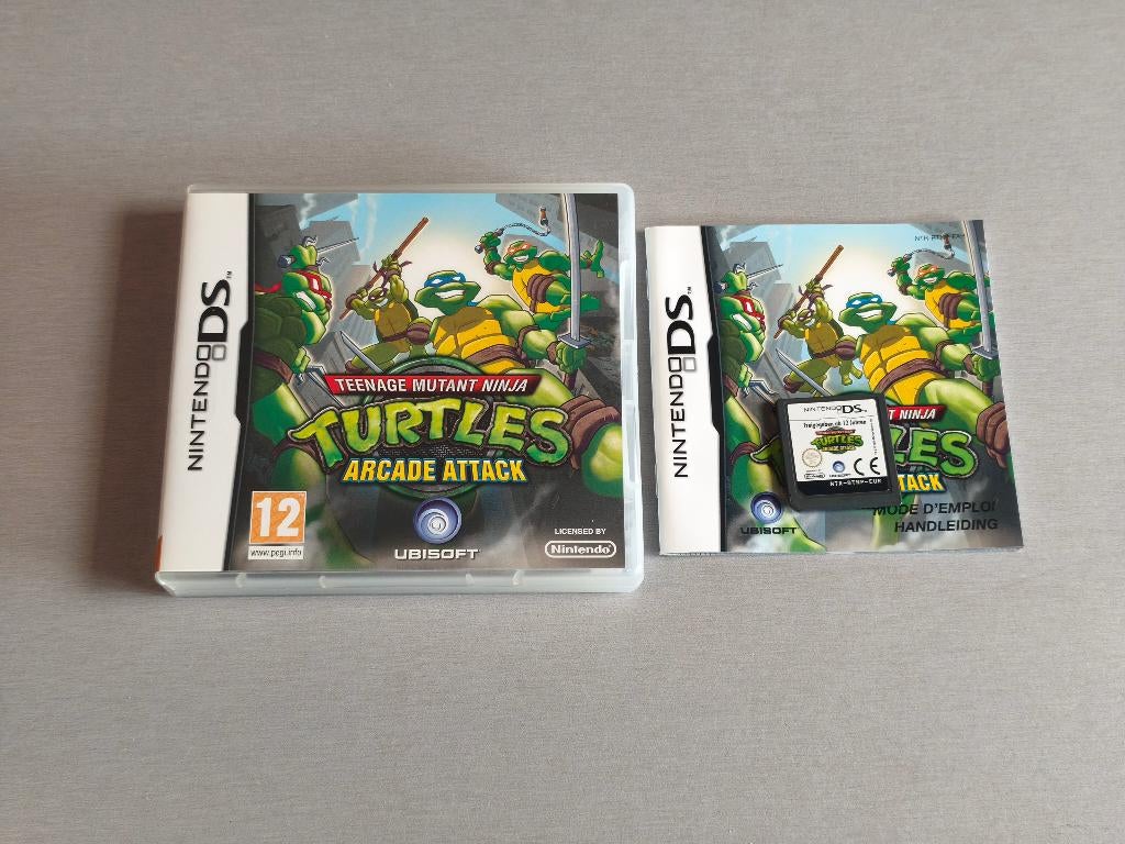 Teenage Mutant Ninja Turtles Arcade Attack – NDS (CIB), Games en Spelcomputers, Games | Nintendo DS, 1 speler, Ophalen of Verzenden