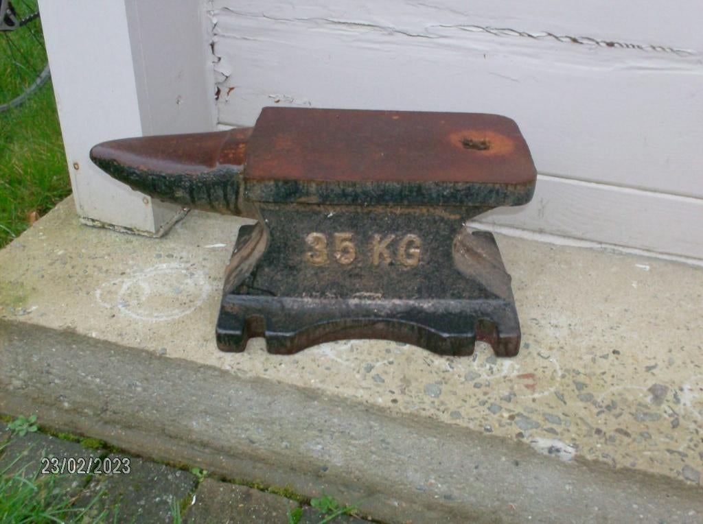 aambeeld, Doe-het-zelf en Bouw, Ophalen, Gebruikt