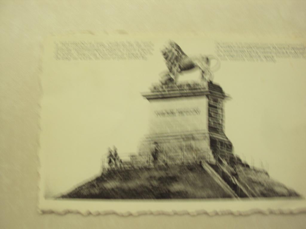 52678 - WATERLOO - LE LION - ZIE 2 FOTO'S, Verzenden